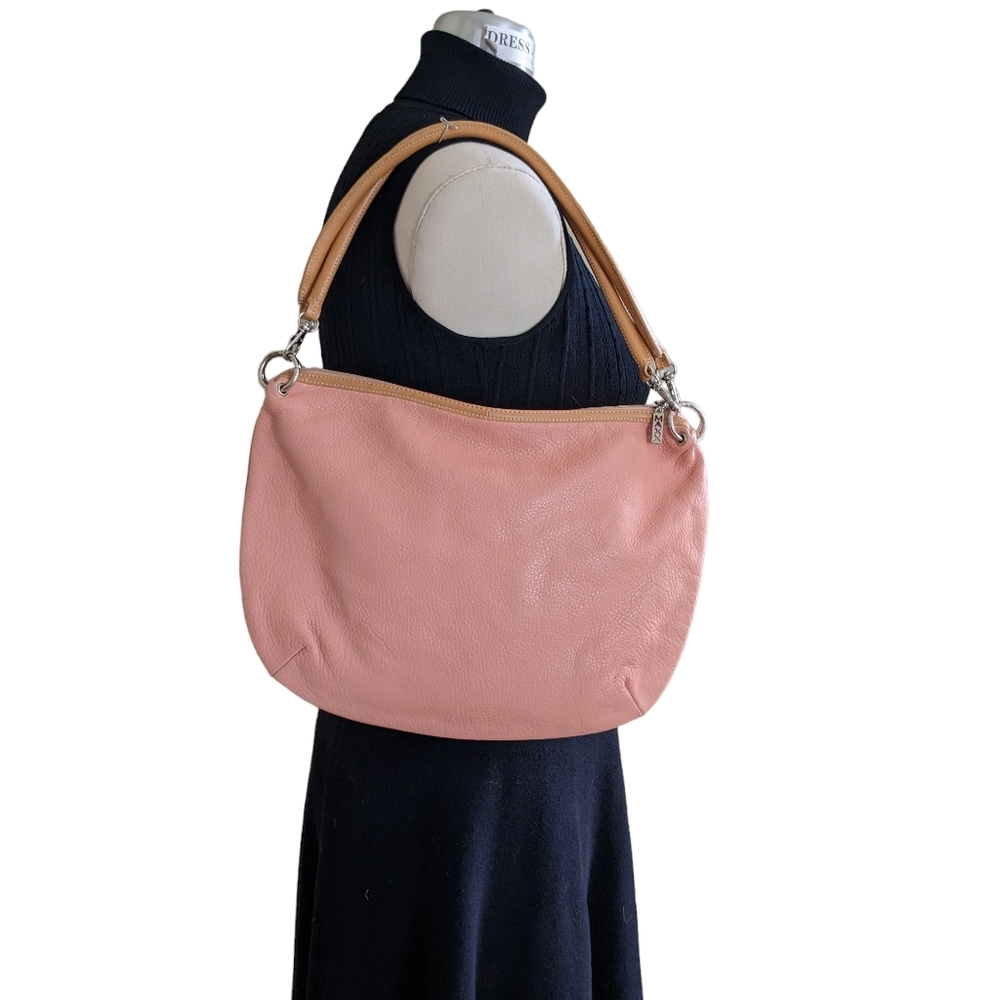 Maxx NY Pink Leather Hobo Bag - Picture 11 of 11